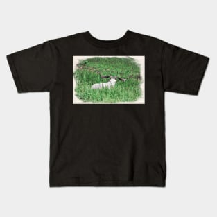 billy goat / Maléa is looking for the Kobold - children's book WolfArt Kids T-Shirt
